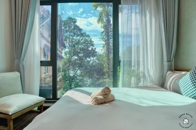 Queen-Zimmer mit Balkon — Panorama Lakeview Tranquil - Tay Ho, Ha Noi